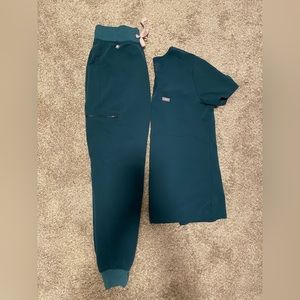 Figs Carribean Blue scrubs